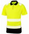 RS501 R501X Result Recycled Safety Polo Shirt Fluorescent Yellow colour image